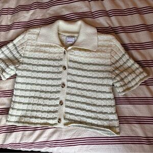 Urban Outfitters knit button up collard shirt